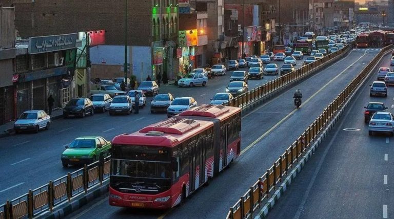 چاقوکشی راننده اتوبوس در تهران