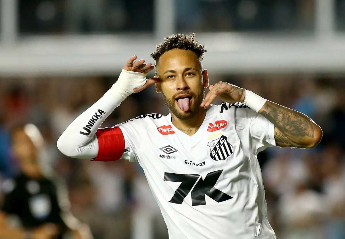 گل نیمار در سانتوس