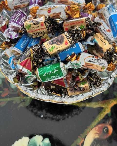 شکلات سنتی ایرانی در خانه بلا حدید